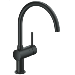 Grohe 32917KS0 Minta 廚盆水龍頭 (磨沙黑色)
