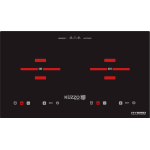 Kuzzo 德國德信 DG-289 73厘米 2800W 嵌入/座檯式 智能雙頭電磁爐 (黑色)