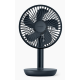 Lumena Stand3Z-FG 6吋 搖頭無線座檯風扇 (靛藍黑色)