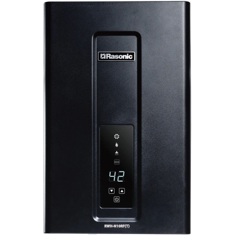 Rasonic 樂信 RWH-N10RF(T)-B 10公升 智慧節能 恆溫即熱式煤氣熱水器 (背出) (煙墨黑)