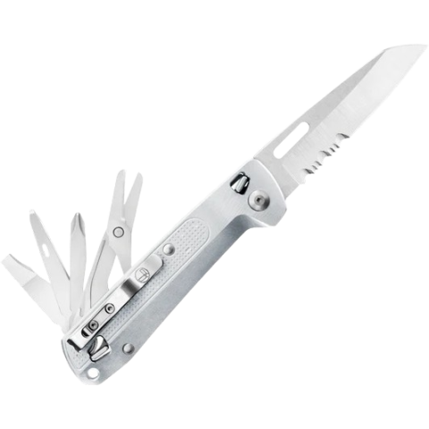 Leatherman FREE K4X 折叠多用途工具 (銀色)
