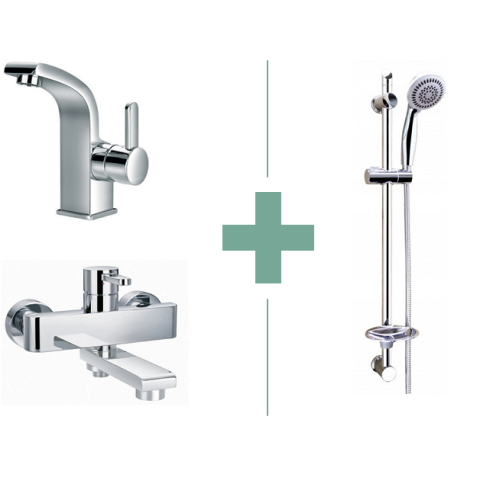 Walrus Serena 龍頭套裝3件 (WR-8260.D56-CP + WR-8160.D56-CP + WR-616028F-CP)