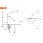 Walrus WR-501301-CP PENNINES 面盆龍頭