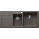 Blanco 527315 NAYA 8S 廚房右雙盆昇盤 (火岩灰色 Volcano Grey)