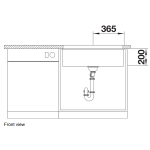 Blanco 525174 Etagon 700-U 廚房昇盤 (巧克力色 Tartufo)