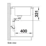Blanco 527322 PLEON 6 Split 廚房昇盤 (火岩灰色 Volcano Grey)
