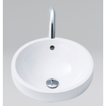 Inax Compact Codie 自由咀座廁連水箱及緩降廁板 配 圓形檯上面盆 (IN2407HKB1-WT-0 + YL-2841/BW1) (不包含風琴喉)