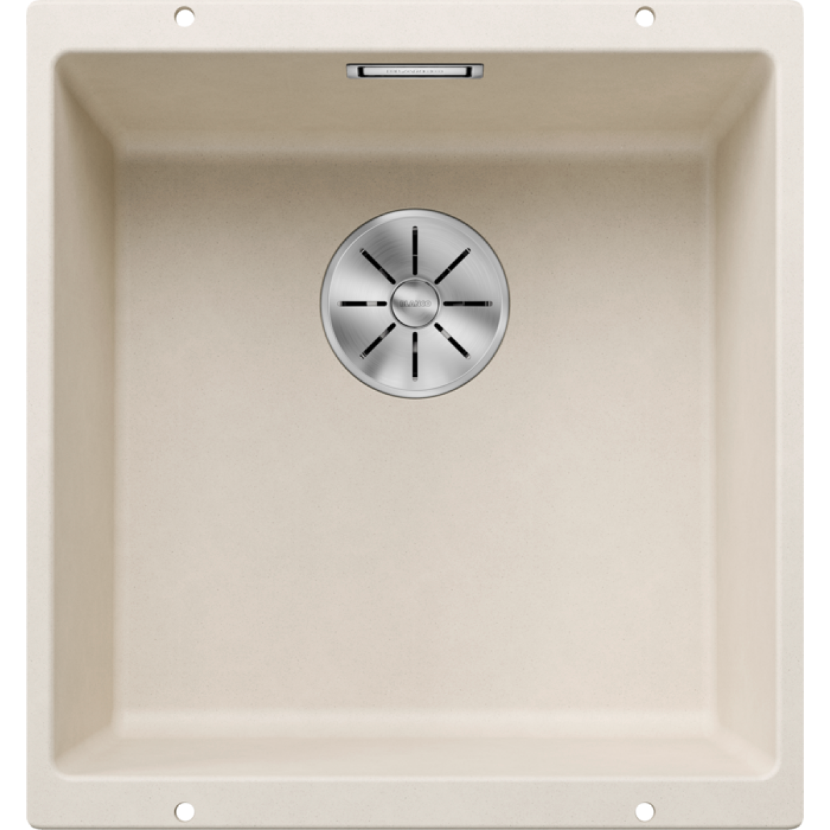 Blanco 527166 Subline 400-U 單盆昇盤 (米雅白色 Soft White)