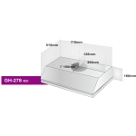 Athens 金雅典 GH-278IEC 71厘米 易拆式抽油煙機