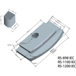 Athens 金雅典 RS-1200IEC 120厘米 1116m³/h 煙囪式抽油煙機