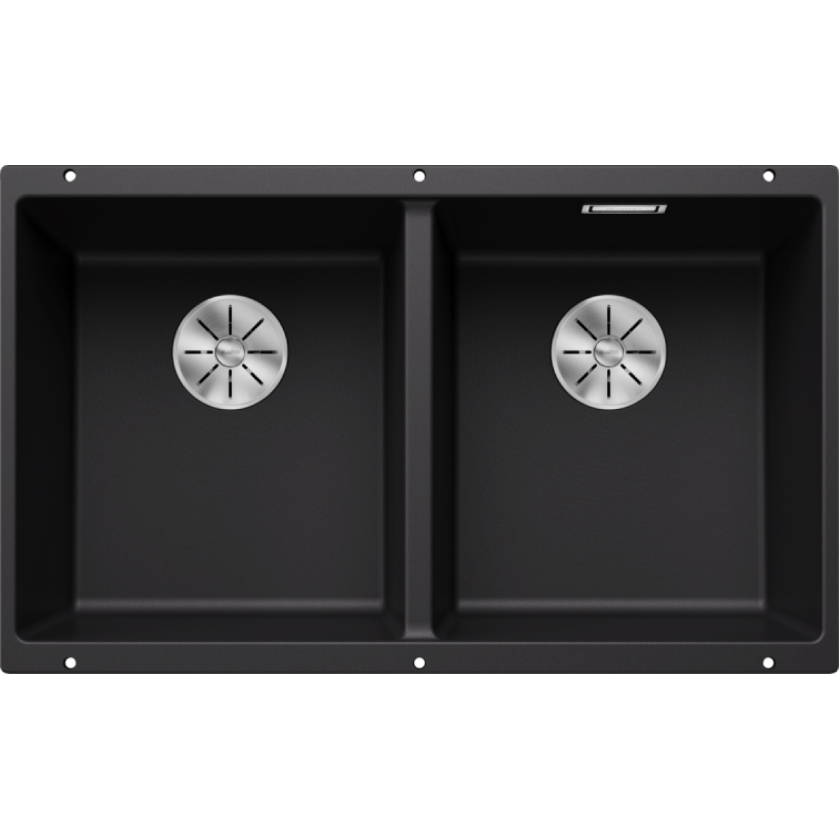 Blanco 525987 Subline 350/350-U 花崗岩 廚房雙昇盤 (黑色 Black)