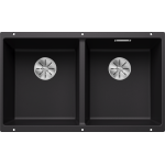 Blanco 525987 Subline 350/350-U 花崗岩 廚房雙昇盤 (黑色 Black)