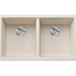 Blanco 527164 Subline 350/350-U 花崗岩 廚房雙昇盤 (米雅白色 Soft White)