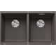 Blanco 527347 Subline 350/350-U 花崗岩 廚房雙昇盤 (火岩灰色 Volcano Grey)