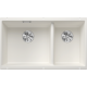 Blanco 523155 Subline 430/270-U 花崗岩 廚房雙昇盤 (白色 White)