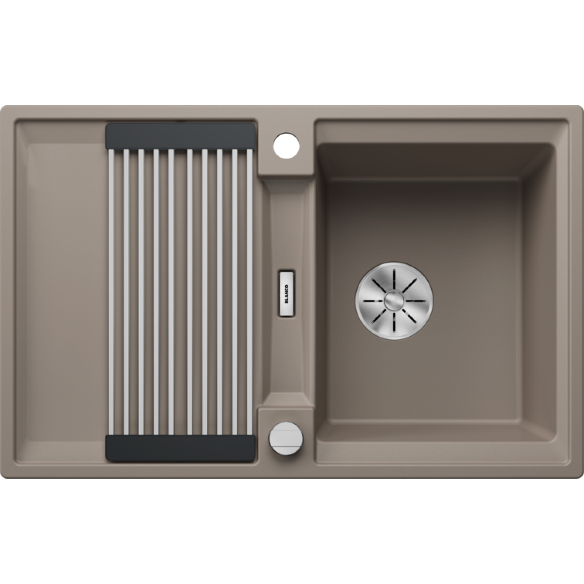 Blanco 527591 Adira 45 S 花崗岩 廚房昇盤 (巧克力色 Tartufo)