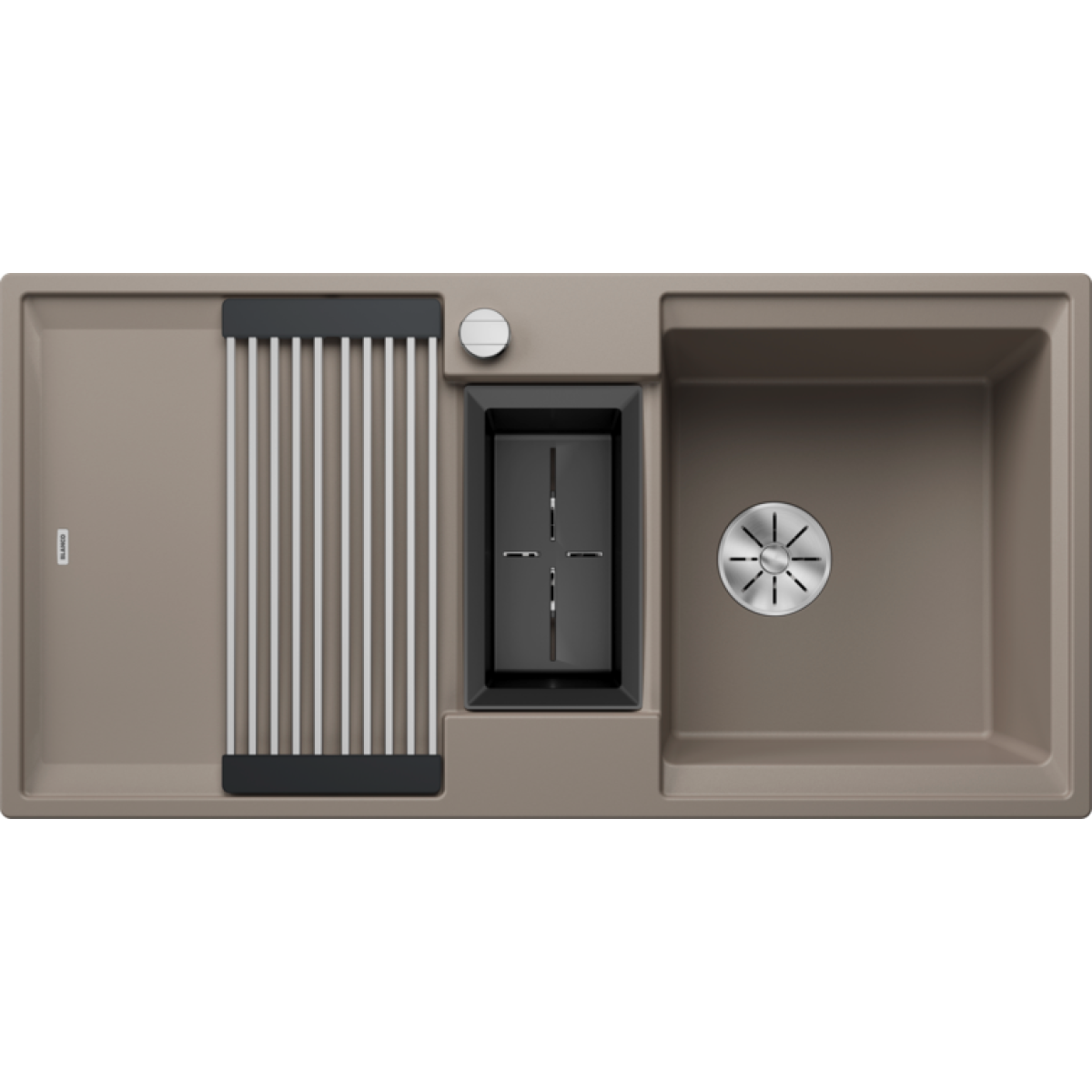 Blanco 527607 Adira 6 S 花崗岩 廚房昇盤 (巧克力色 Tartufo)