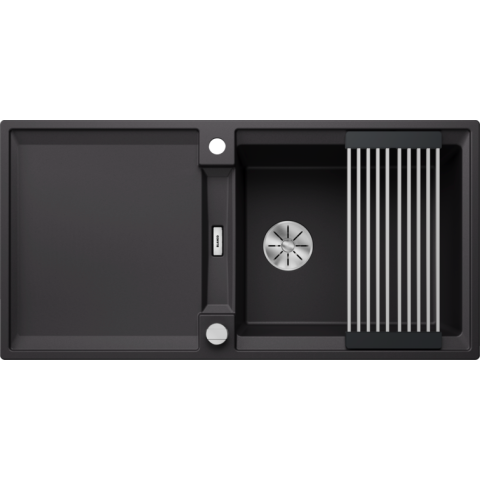 Blanco 527617 Adira XL 6 S 花崗岩 廚房昇盤 (黑色 Black)