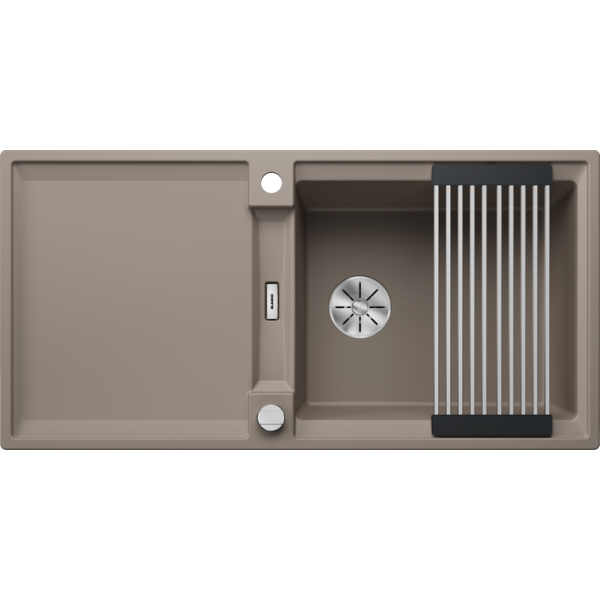 Blanco 527623 Adira XL 6 S 花崗岩 廚房昇盤 (巧克力色 Tartufo)