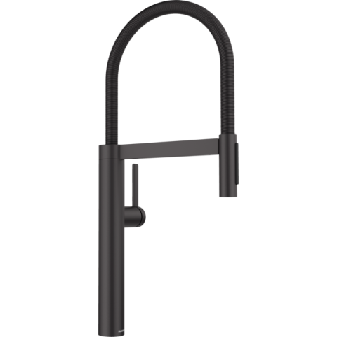 Blanco 527496 Culina-S II 拉出式水龍頭 (Black Matt 啞光黑)