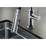 Blanco 527731 Catris-S Flexo 拉出式水龍頭 (緞紋暗鋼 Satin Dark Steel)