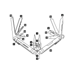 Leatherman SUPER TOOL 300 萬用刀 (銀色)