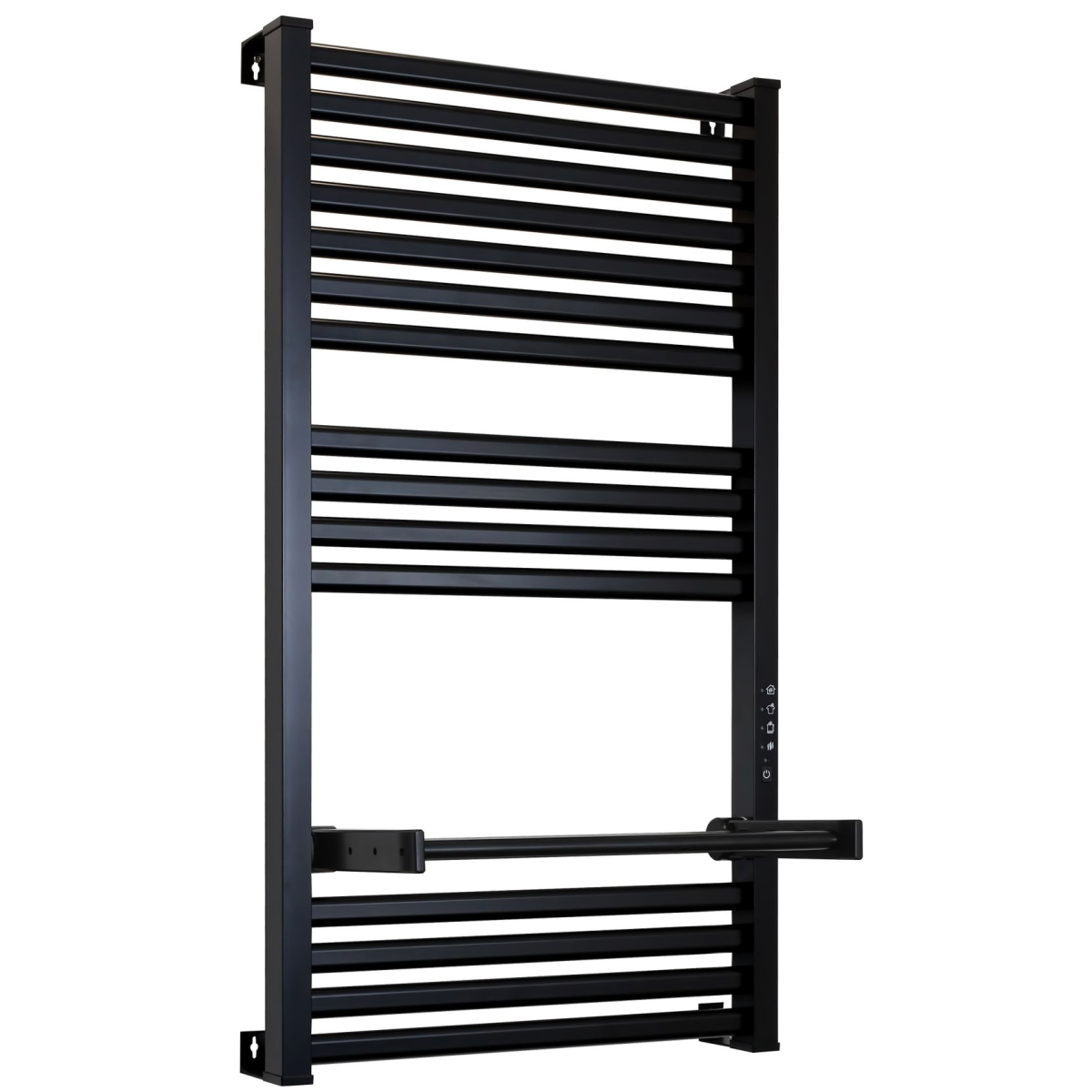 Sanwall 三煌電機 ATW01TM-19-1 19管 智能乾衣寶 電熱毛巾架 (深黑色) (出電線位為右上角)