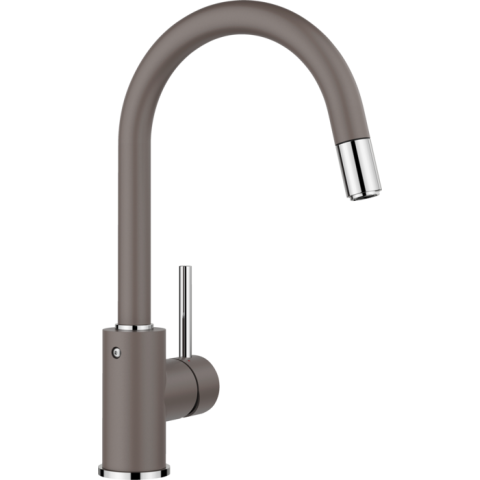 Blanco 526967 Mida-S 拉出式水龍頭 (火岩灰色 Volcano Grey)