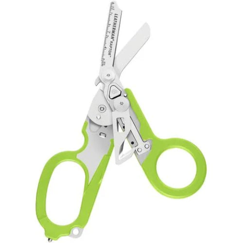 Leatherman Raptor Rescue 萬用刀-消防救助醫療剪刀 (綠色)