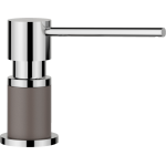 Blanco 526954 LATO 皂液器 (火岩灰色 Volcano Grey/鍍鉻 Chrome)