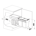 Blanco 526376 Botton II 30/2 垃圾桶