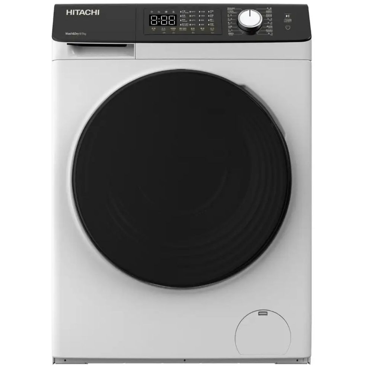 Hitachi 日立 BD-D802HVOW 8.0/5.0公斤 1200轉 變頻摩打 前置式洗衣乾衣機