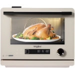 Whirlpool 惠而浦 MWP269TMS 26公升 2100W 8-Ace 座檯式全能微波蒸焗爐 (奶昔白)