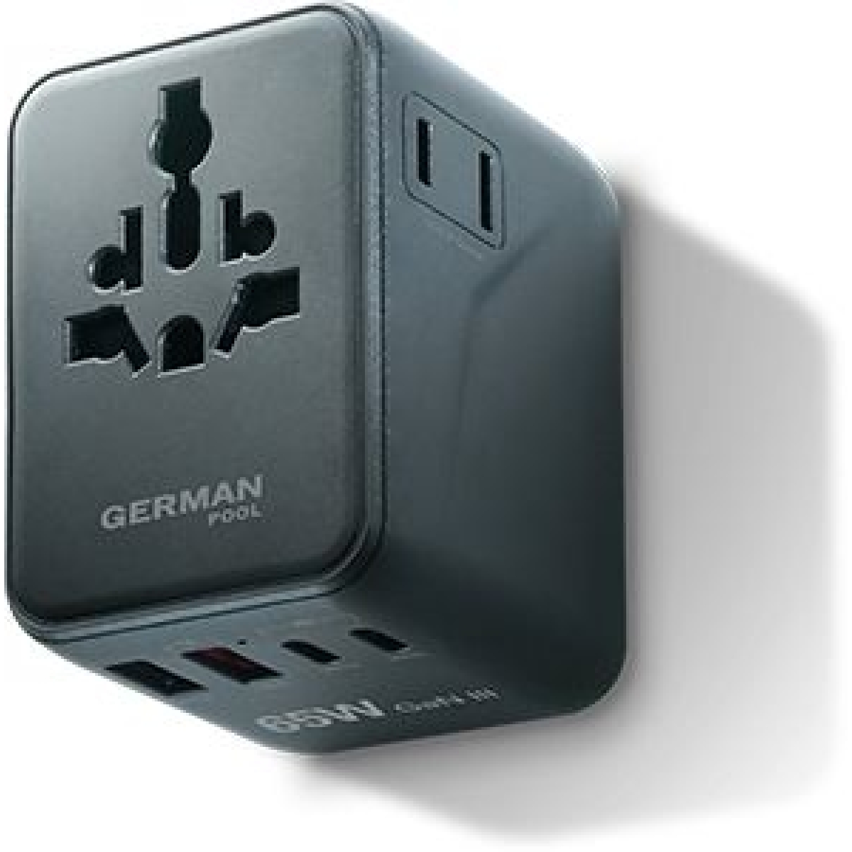 German Pool 德國寶 UTA-PD65W-BK 65W PRO GaN III 旅行充電插座 (黑色) German Pool 德國寶 UTA-PD65W-BK 65W PRO GaN III 旅行充電插座 (黑色)