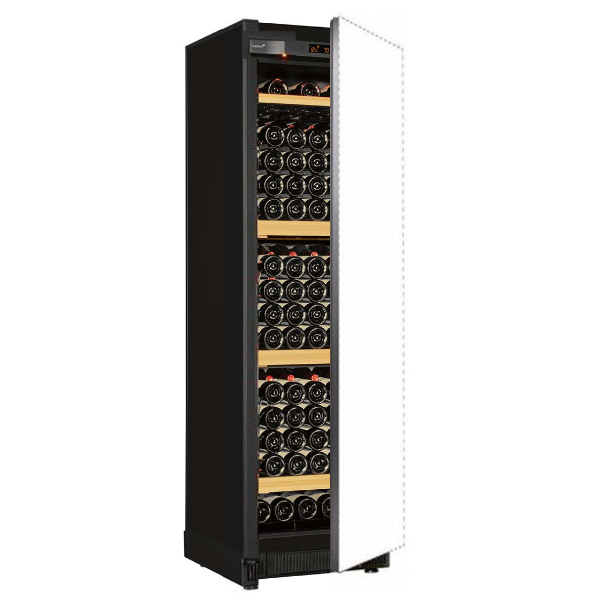 EuroCave V-259V3 rev.2 110-164瓶 單溫區紅酒櫃 (1滑動架及3木架、嵌入式門(需安裝門板)