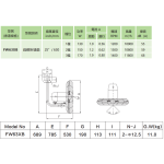 Wington 榮通 FW63XB 25吋 至尊系列 噴粉疏網 掛牆風扇