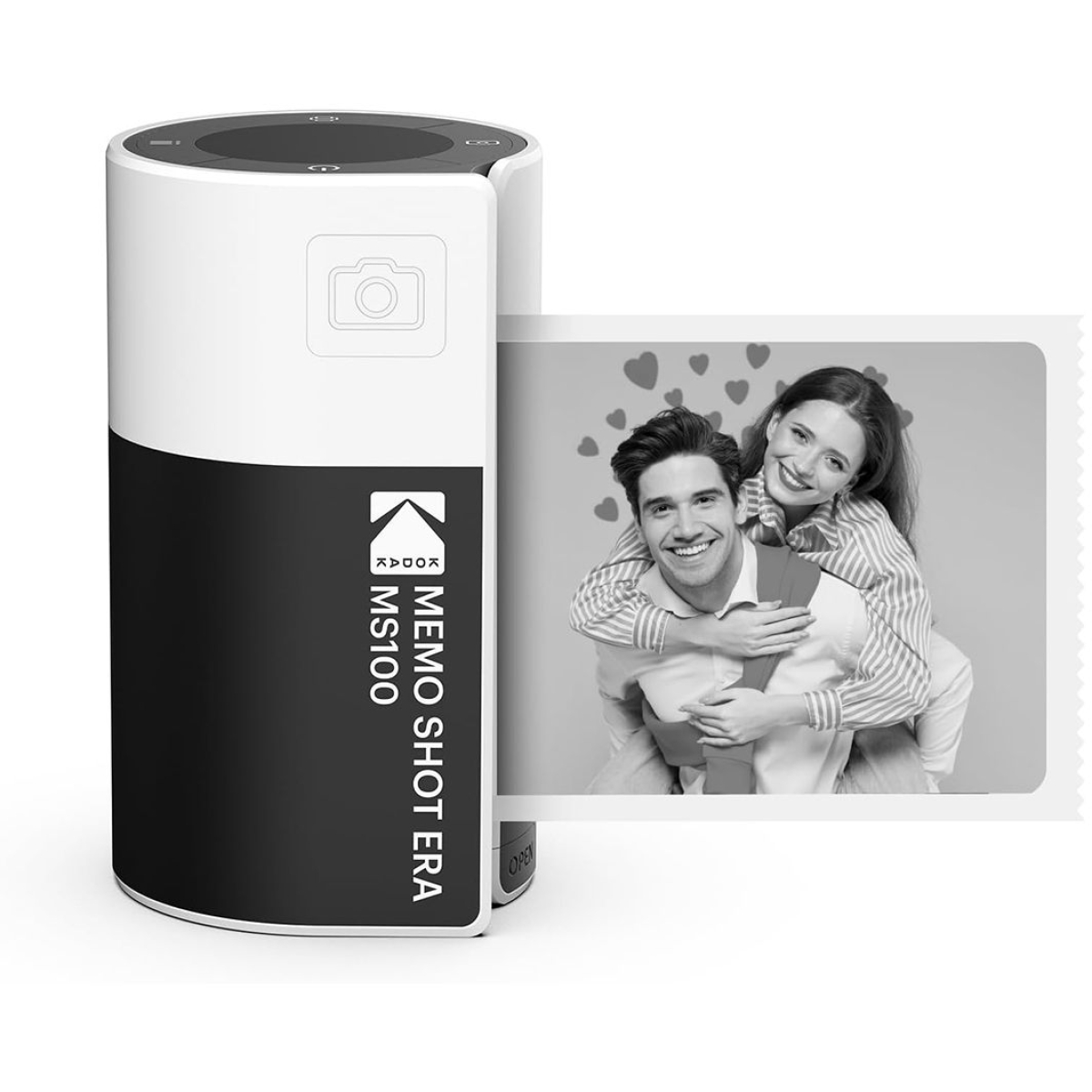Kodak MS100W Memo Shot ERA 2-in-1 即影即有相機及標籤打印機 (白色)
