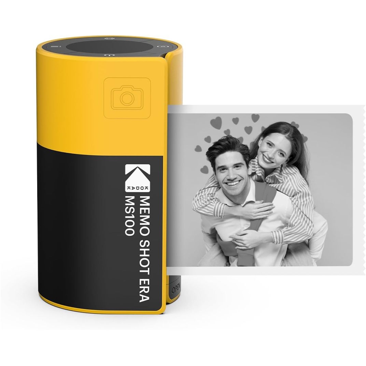 Kodak MS100Y Memo Shot ERA 2-in-1 即影即有相機及標籤打印機 (黃色)