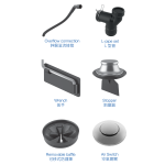 Blanco 456439 FWD Medium 3/4匹 1200ml 廚餘處理器