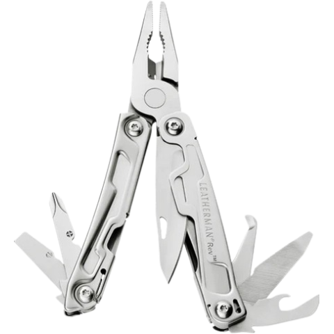 Leatherman REV 折叠多用途工具 (銀色)