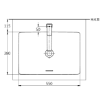 TOTO L1735E 檯上洗面盤 (不包括水龍頭)