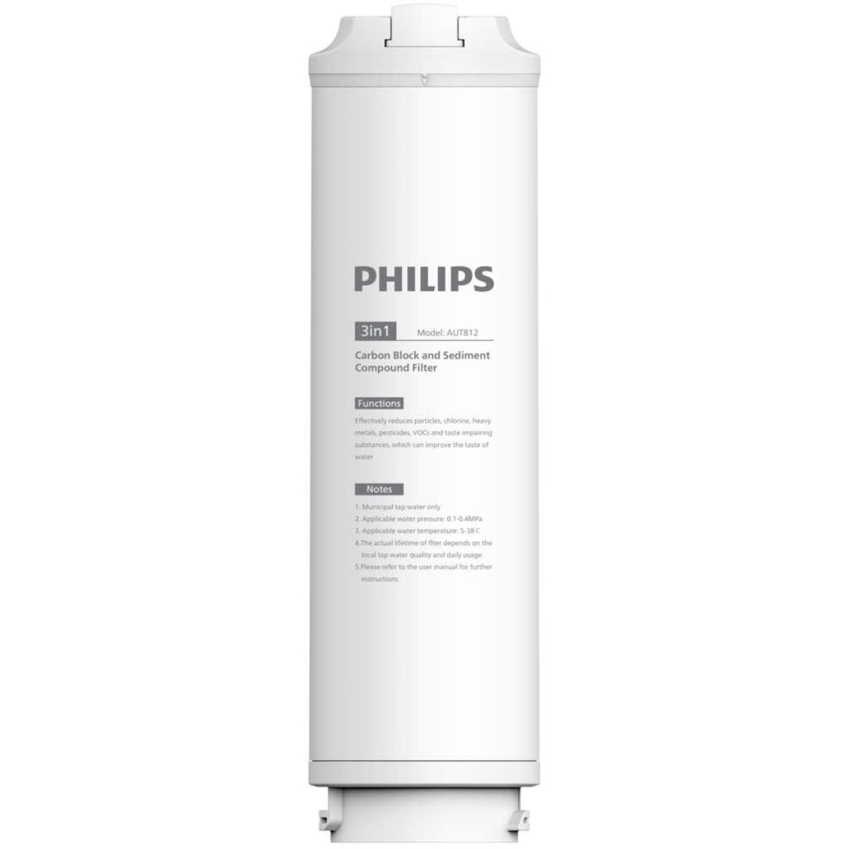 Philips 飛利浦 AUT812/90 3-in-1 長效複合濾芯 (適用於AUT4030)