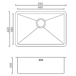 Goboss TC1215042 50厘米 廚房昇盤