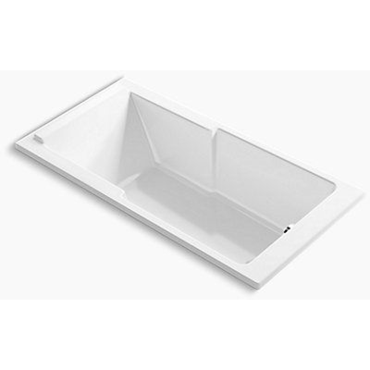 Kohler K-75420T-0 Struktura™ 1.5米 嵌入式壓克力浴缸 (不連排水)