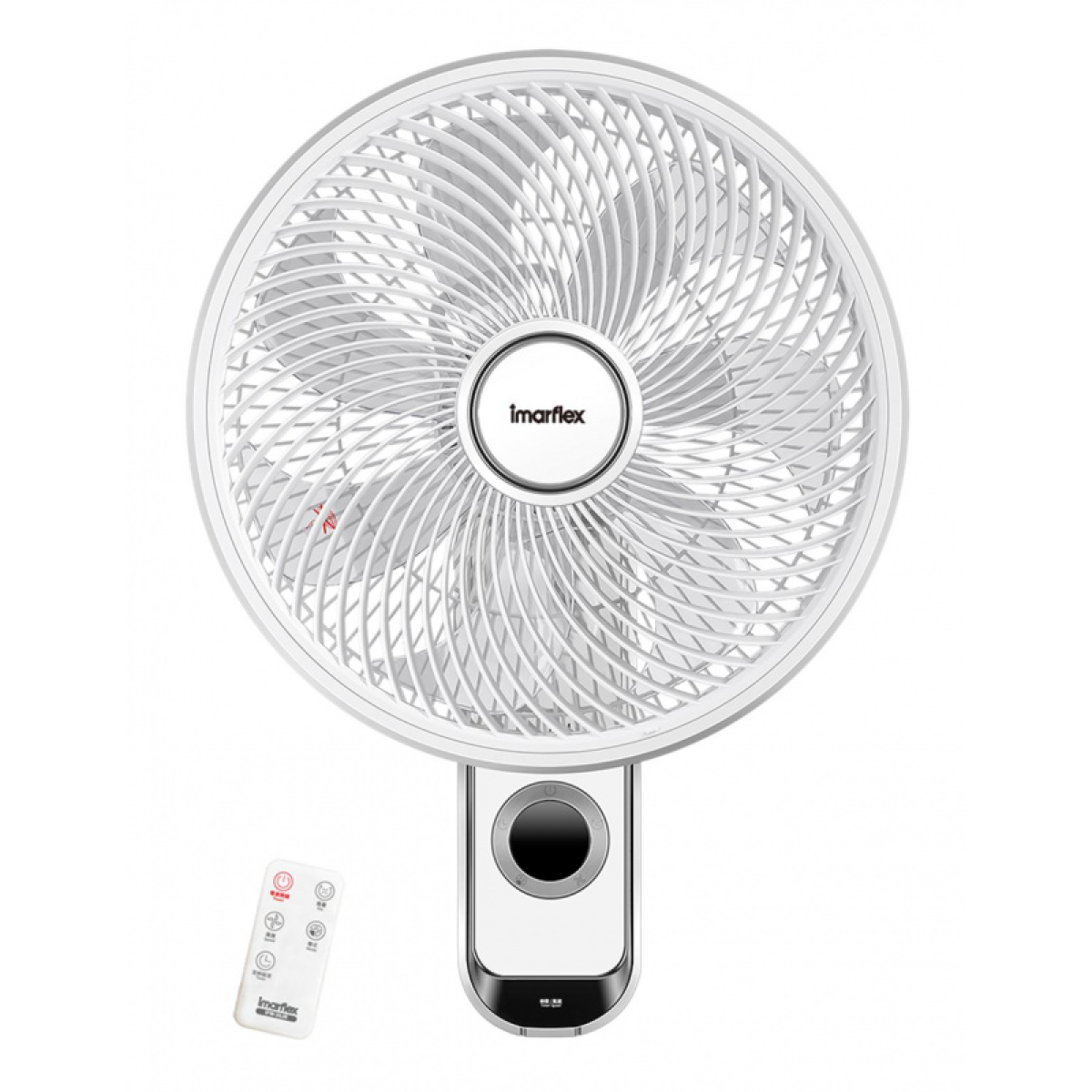 Imarflex 伊瑪牌 IFW-35JR 14吋 電子式遙控掛牆扇