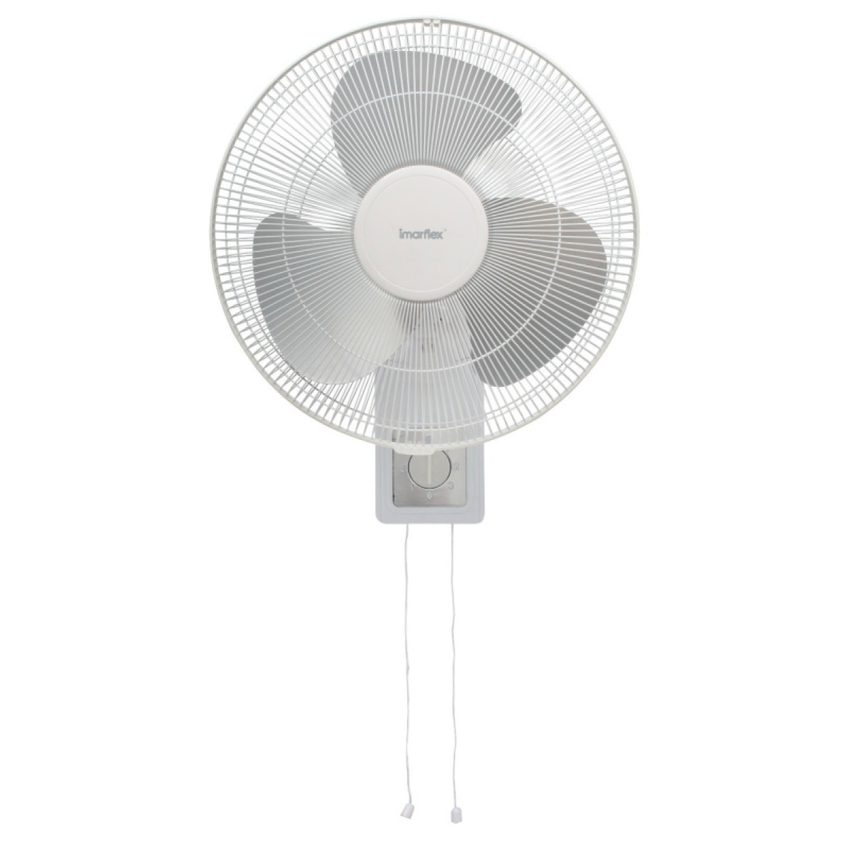 Imarflex 伊瑪 IFW-40SL 『素鋼。銀』16吋 雙拉繩金屬掛牆扇