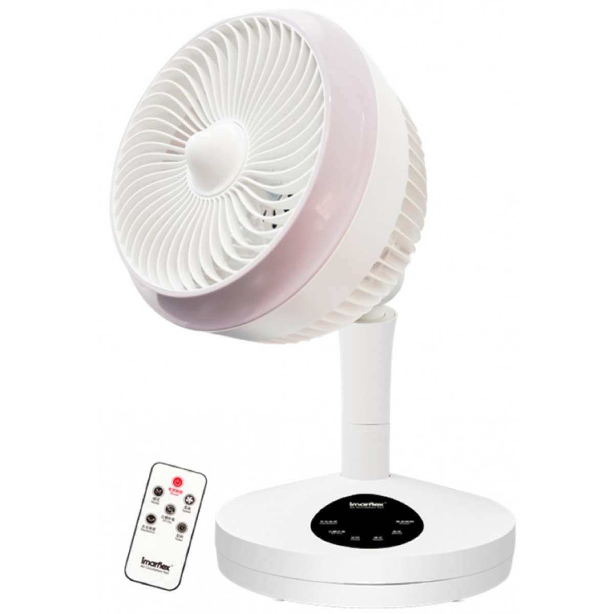 Imarflex 伊瑪 IFT-1943R 『旋風』 7.5吋遙控全方位旋風檯扇
