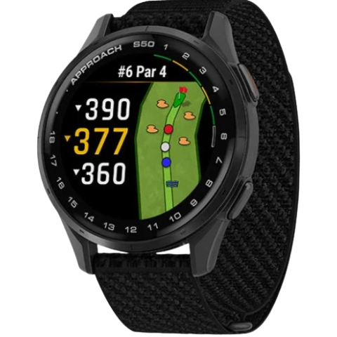 Garmin 010-03010-40 Approach S50 GPS 高爾夫腕錶 (碳黑色)