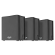 ASUS BD4(B-3-PK) ZenWiFi 雙頻 WiFi 7 (802.11be) AiMesh 可擴充路由器 (黑色) (3件裝)