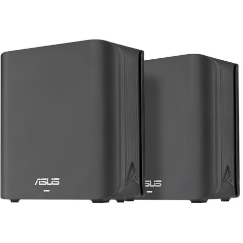 ASUS BD4(B-2-PK) ZenWiFi 雙頻 WiFi 7 (802.11be) AiMesh 可擴充路由器 (黑色) (2件裝)